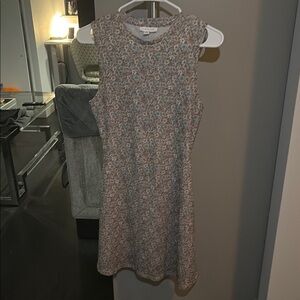 Topshop Sleeveless Flower Patterned Dress